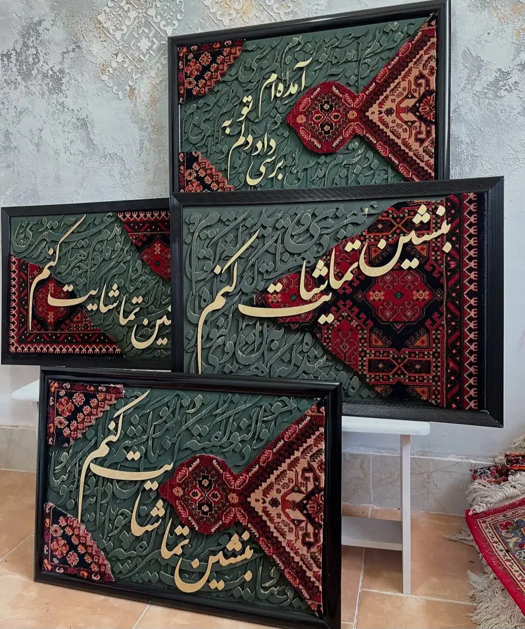 تابلو دکوراتیو برجسته|تابلو، نقاشی، عکس|اهواز, فاز ۲ پادادشهر|دیوار