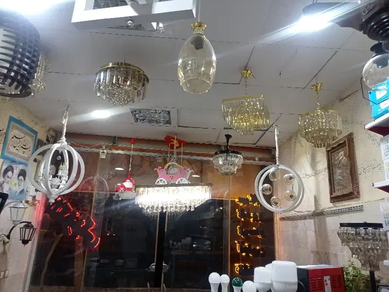 لوستربه قیمت خرید|لوستر و چراغ آویز|تایباد, |دیوار