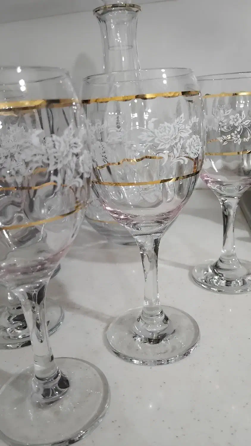 دو دست جام وتنگ  شراب خوری|ظروف سرو و پذیرایی|چناران, |دیوار