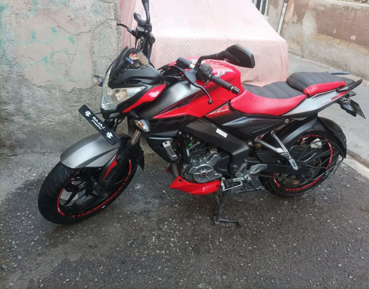 Ns 200 مدل 97|موتورسیکلت|تهران, شهرک ولیعصر شمالی|دیوار