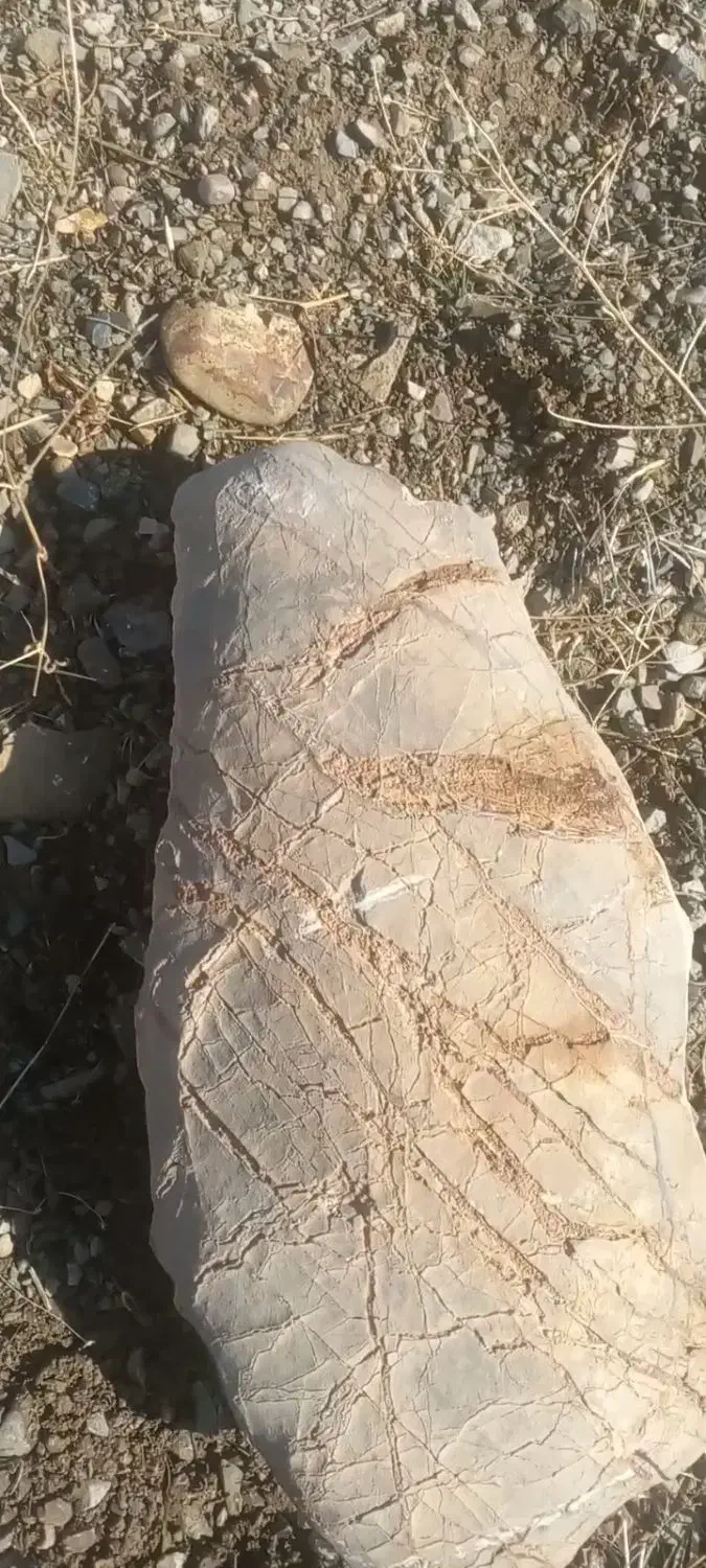 سنگ باستانی زیبا|کلکسیون اشیاء عتیقه|خمینیشهر, |دیوار