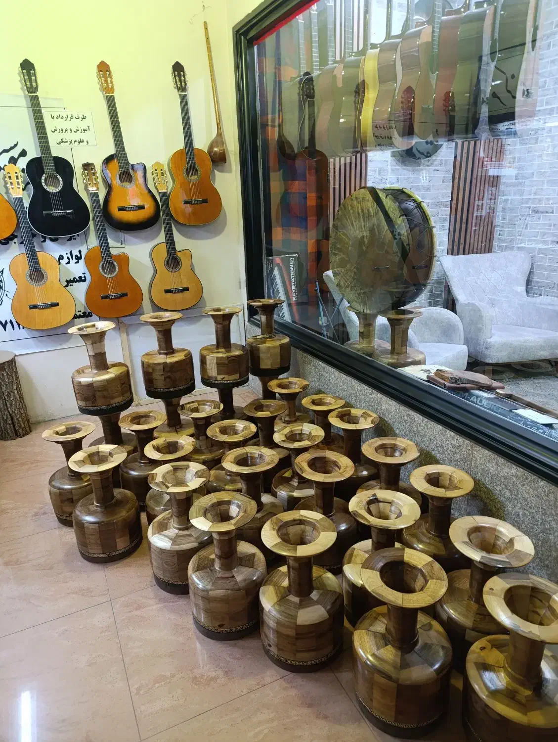 فروش ویژه تنبک|سازهای سنتی|خرم‌آباد, |دیوار