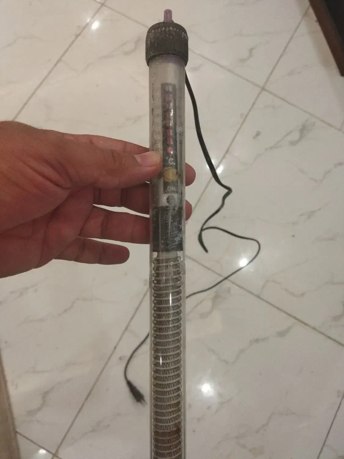 بخاری اکواریوم 200 وات|ماهی|کرمان, |دیوار