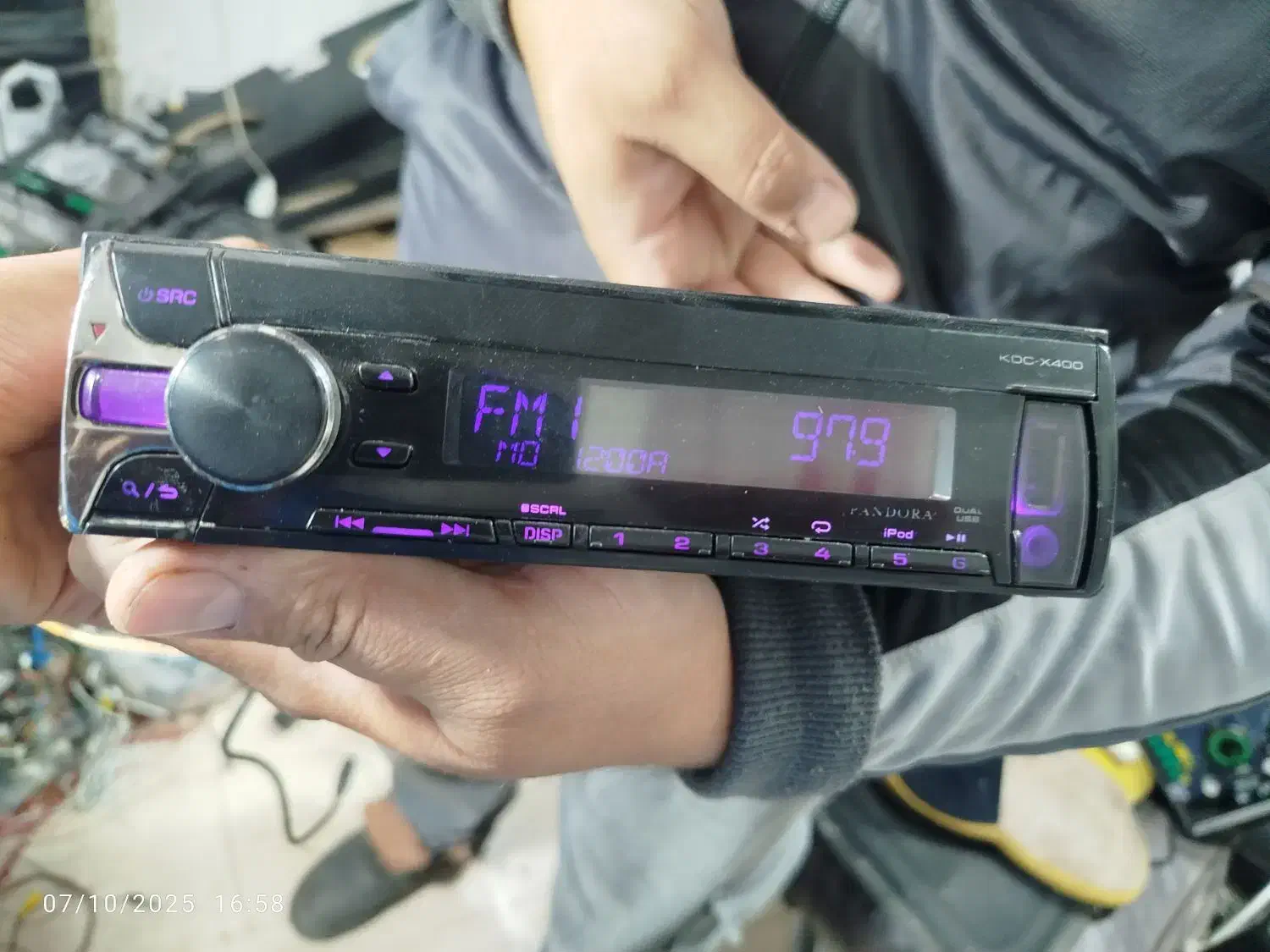 ظبط کنوود x400|سیستم صوتی خانگی|زاهدان, |دیوار