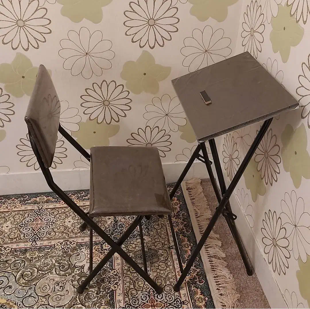 میز و صندلی نماز تاشو|صندلی و نیمکت|قم, دورشهر|دیوار
