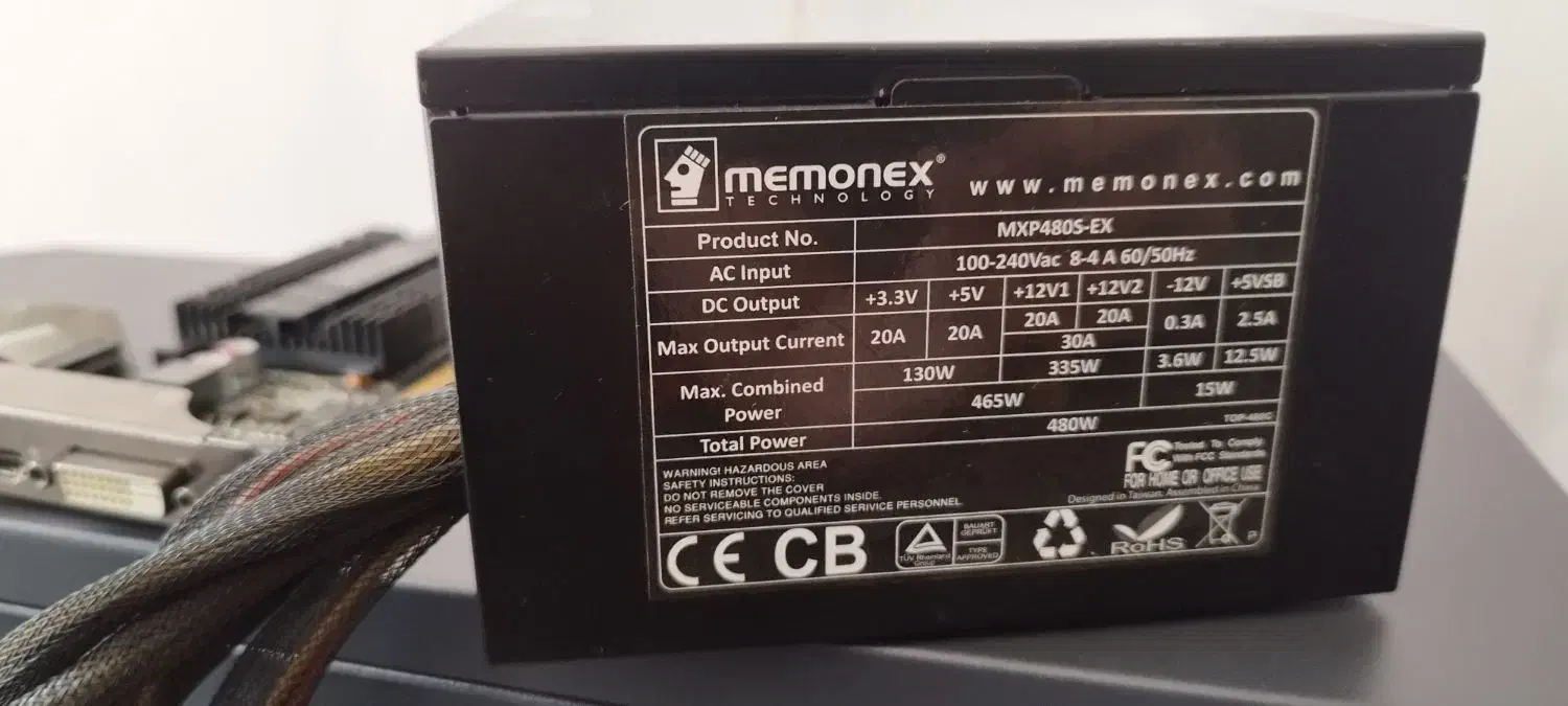 کیس گرین همراه با فن، پاور ۴۸۰، گرافیک GT710|قطعات و لوازم جانبی رایانه|کرمانشاه, |دیوار