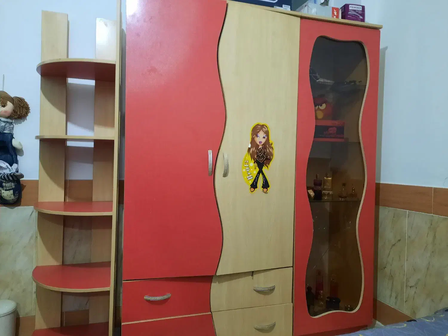 کمد سه تکه کودک|جاکفشی، کمد، دراور|شهرکرد, |دیوار