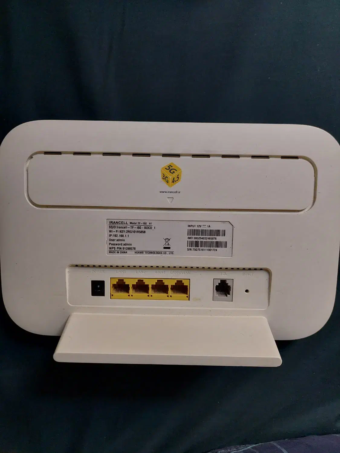 مودم هوآوی ایرانسل آی۶۰|مودم و تجهیزات شبکه|تهران, امیرآباد|دیوار