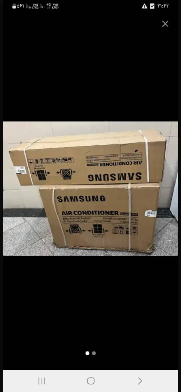 کولرگازی ۳۰هزار سامسونگ سردوگرم|کولر گازی و فن‌کوئل|تهران, امین حضور|دیوار