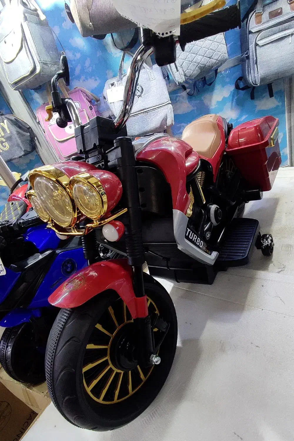 موتور شارژی کراس و دوکاتی باتخفیف ویژه تایر لاستیک|اسباب‌بازی بچه|اهواز, طالقانی|دیوار