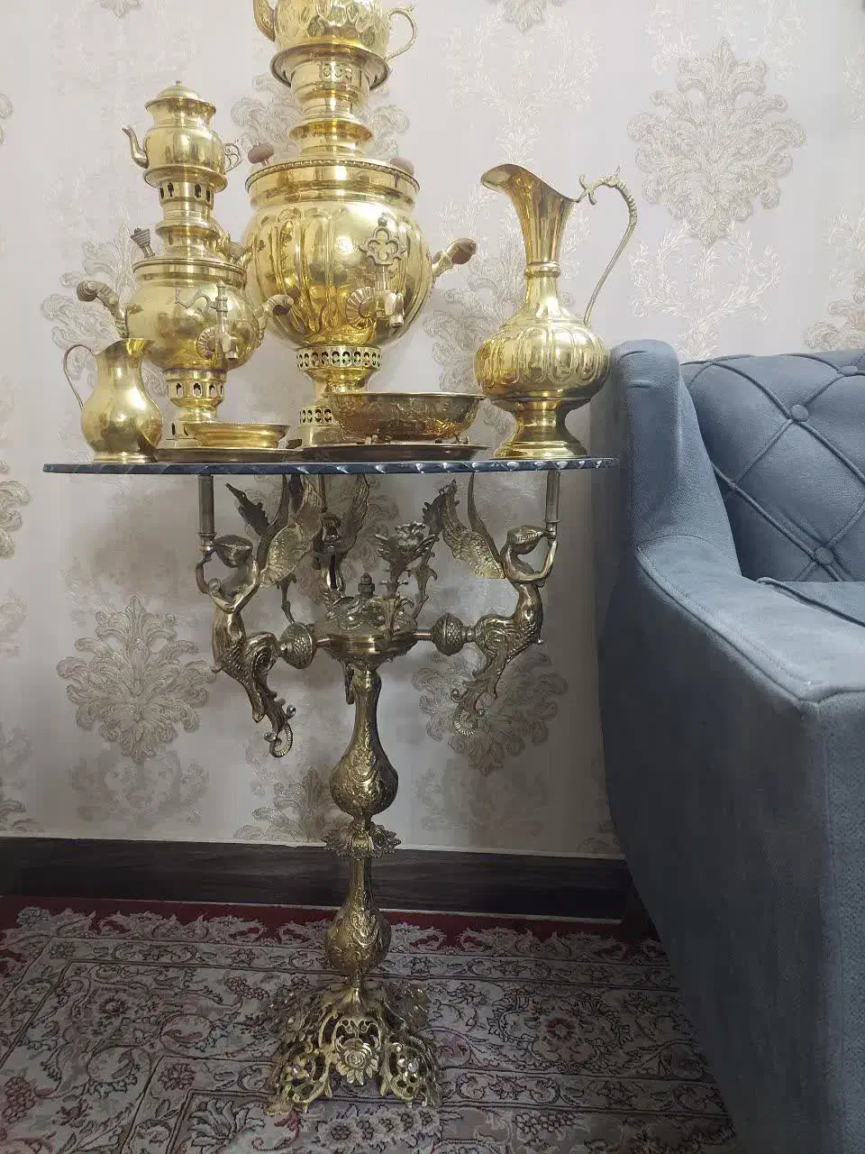 میزخاطره برنجی|مبلمان خانگی و میز عسلی|تهران, وصفنارد|دیوار