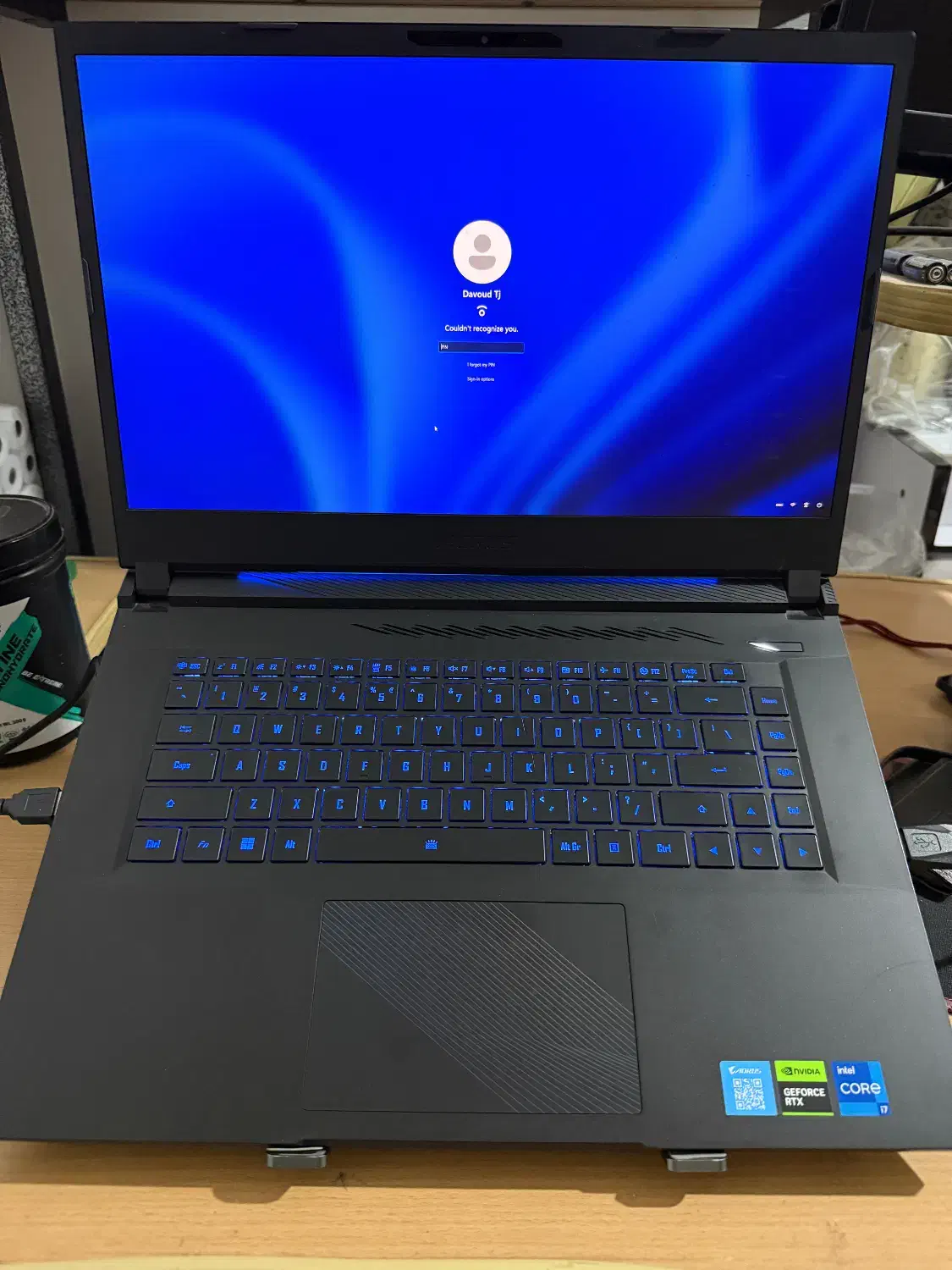 لپتاپ گیمینگ aorus 15 bsf|رایانه همراه|گنبد کاووس, |دیوار
