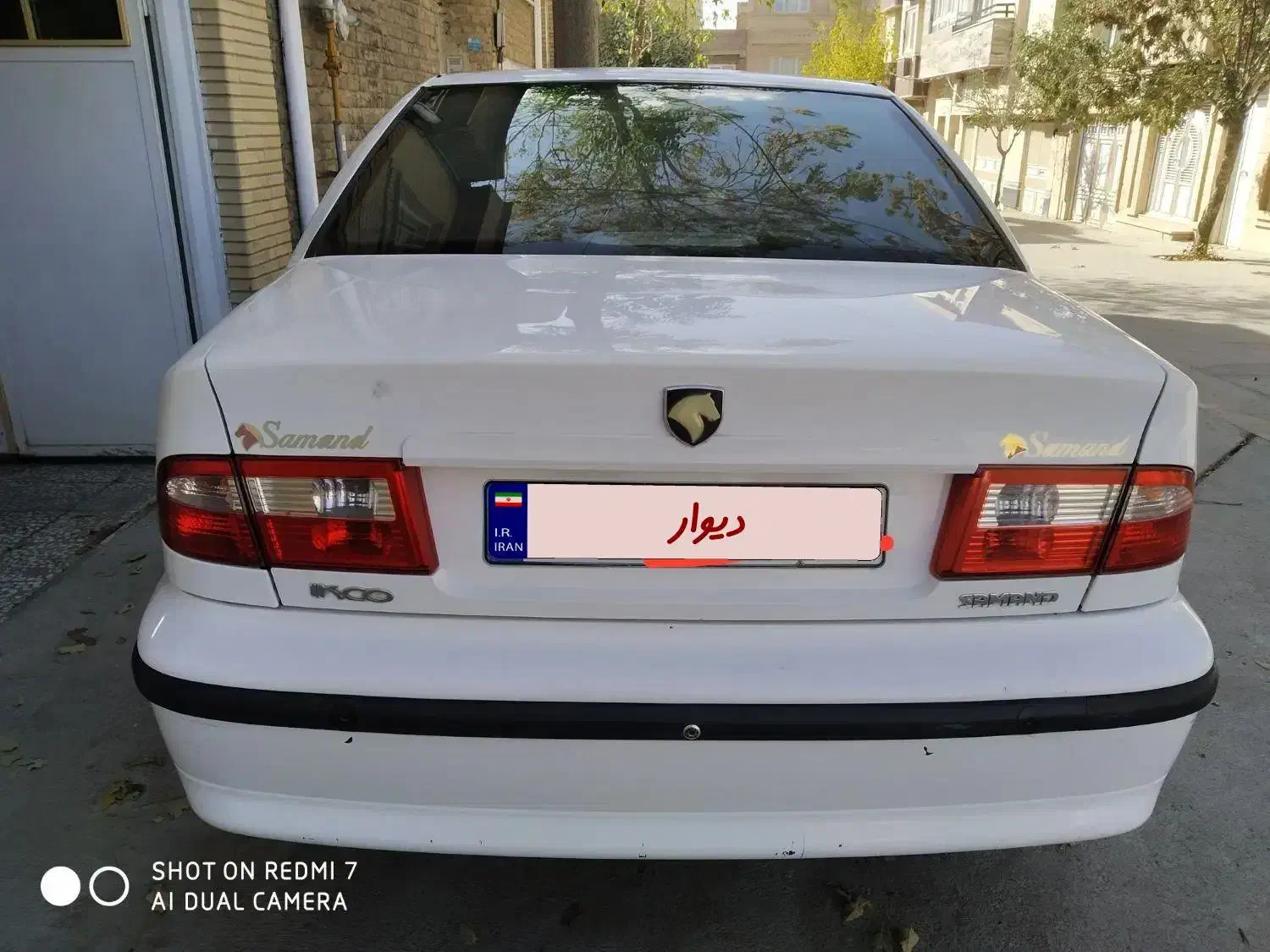 سمندسفیدEF7Lxمدل۹۶دوگانه کارخانه بیرنگ تکبرگ خونگی|خودرو سواری و وانت|بوکان, |دیوار