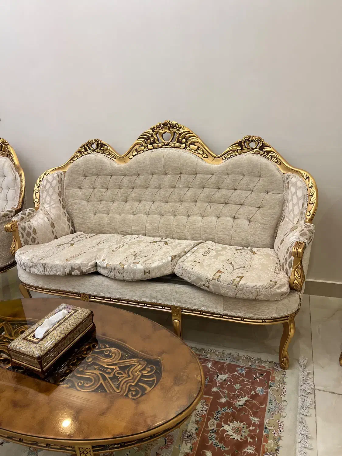 مبل استیل مدرن ۹ نفره|مبلمان خانگی و میز عسلی|تهران, ارم|دیوار