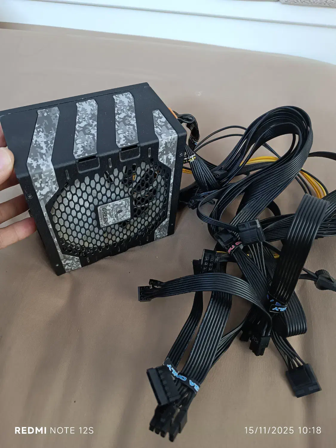 پاور ماژولار قدرتمند گرین با رم هشت گیگ D4|قطعات و لوازم جانبی رایانه|مرند, |دیوار