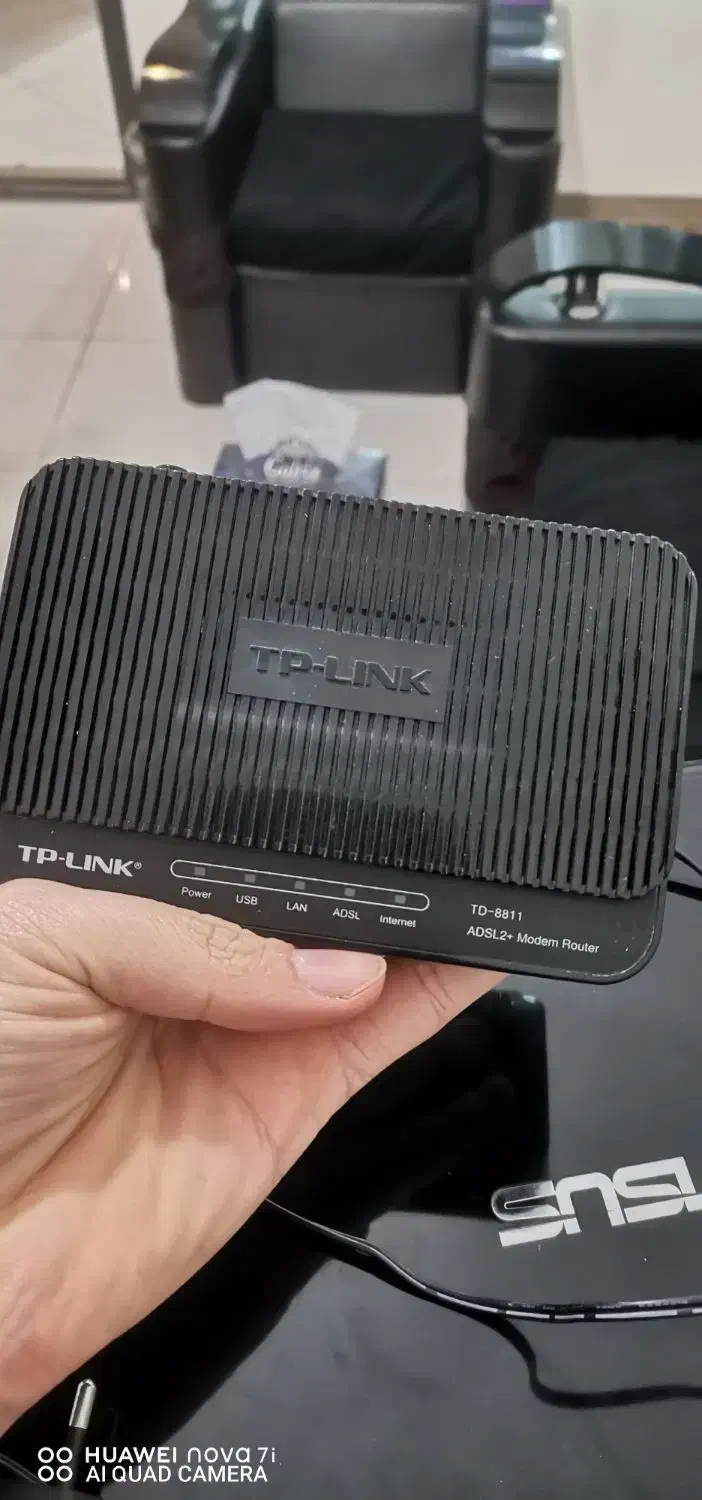 مودم سالم سیم دار tp link در حد نو|مودم و تجهیزات شبکه|گنبد کاووس, |دیوار
