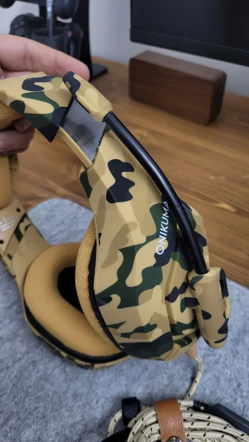 هدفون حرفه‌ای گیمینگ اونیکاما|قطعات و لوازم جانبی رایانه|قم, بنیاد|دیوار