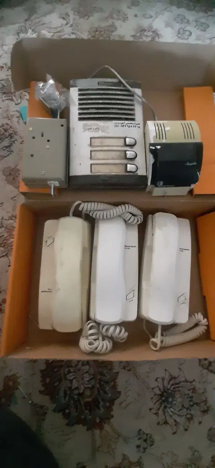 ایفون صوتی ۳ طبقه الو پیک|تلفن رومیزی|مشهد, شهید آوینی|دیوار