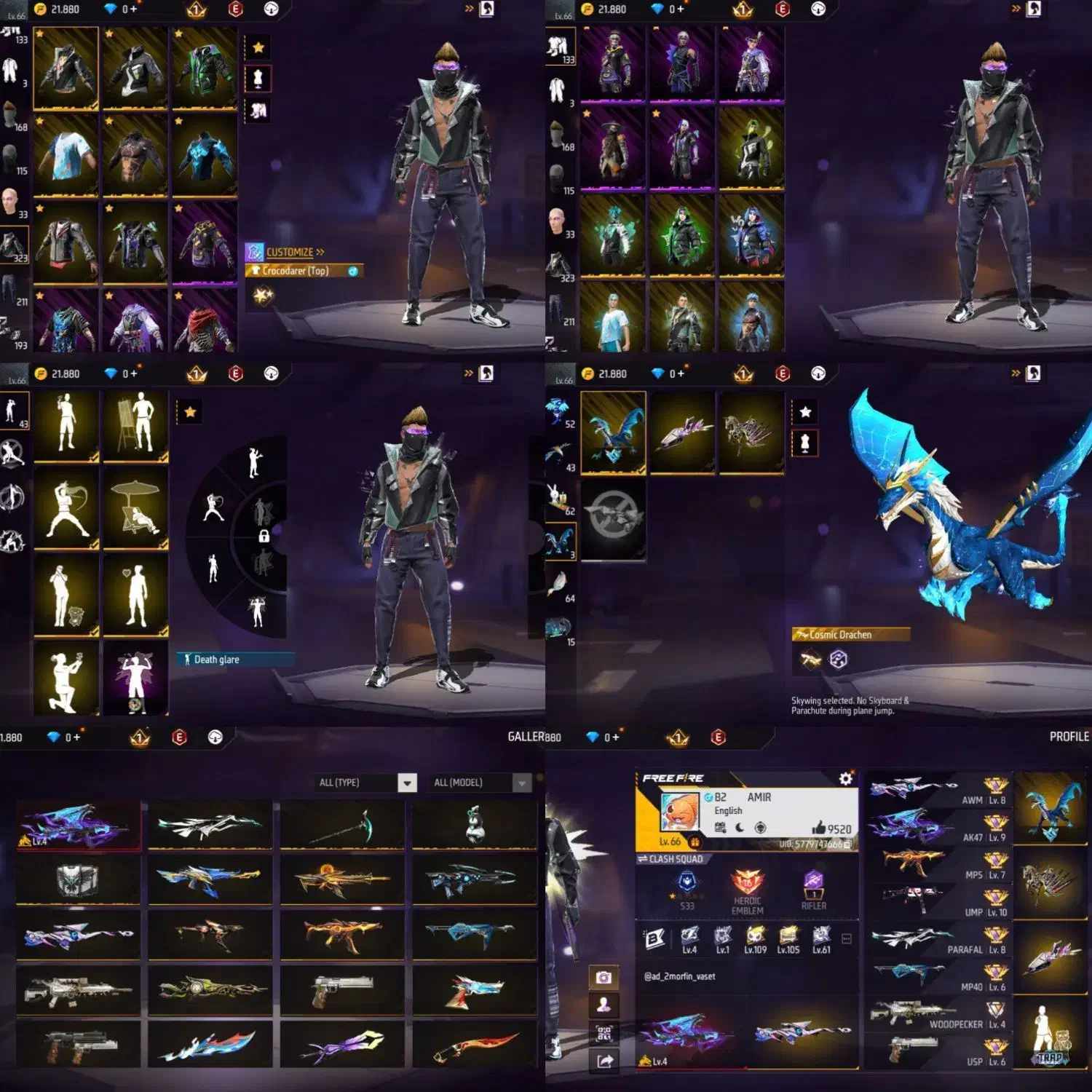 اکانت فری فایر|کنسول، بازی ویدئویی و آنلاین|میاندوآب, |دیوار