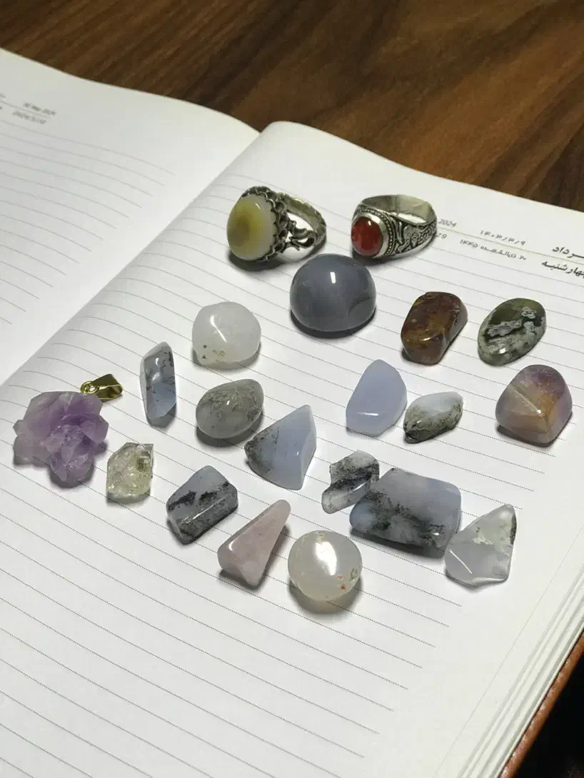 تعدادی سنگ قیمتی برای آویز و انگشتر|کلکسیون و سرگرمی|قائمشهر, |دیوار