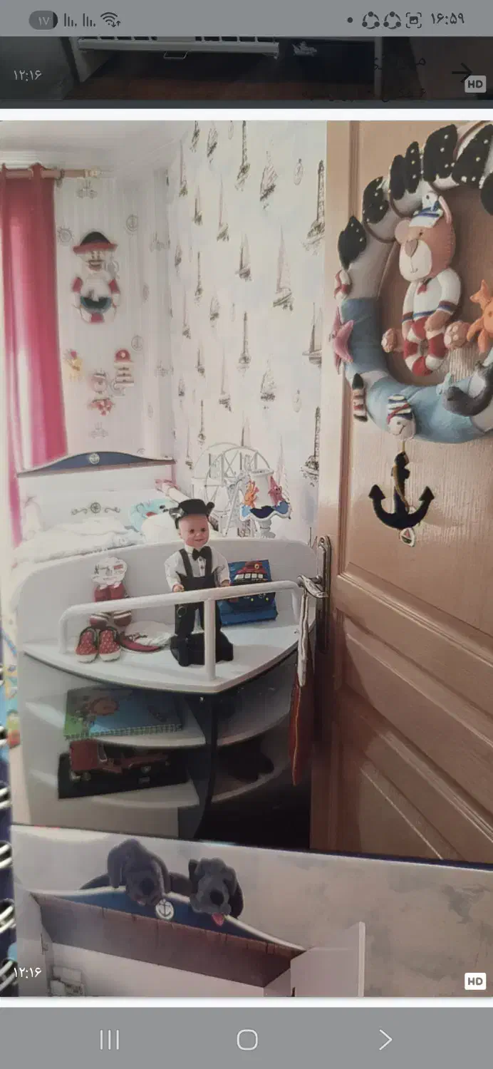 تخت کودک|تخت و سرویس خواب|تهران, زیبادشت|دیوار