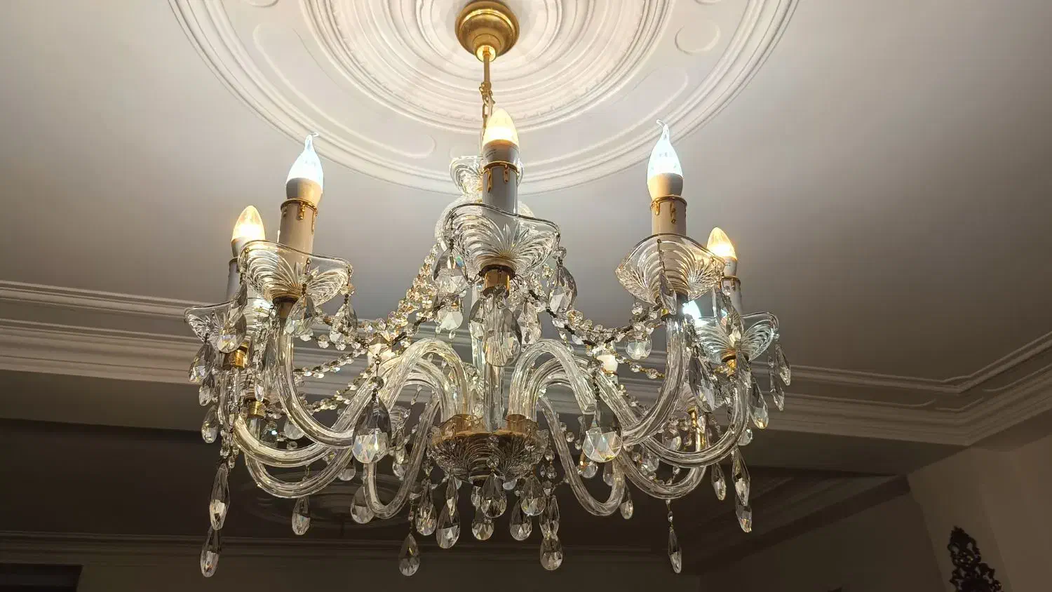 لوستر|لوستر و چراغ آویز|زنجان, |دیوار