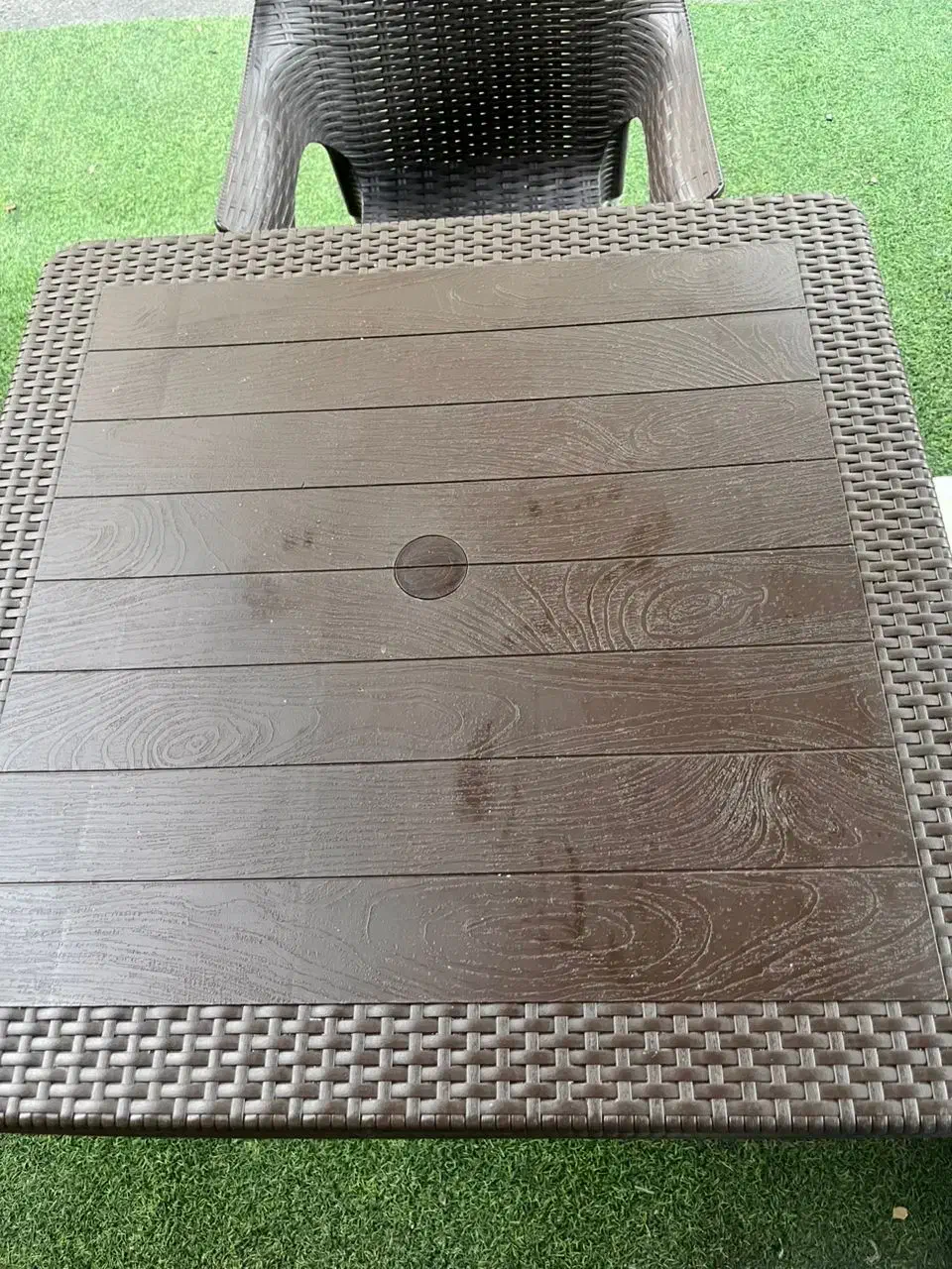 میز حصیری(۳عدد)|میز و صندلی غذاخوری|آمل, |دیوار