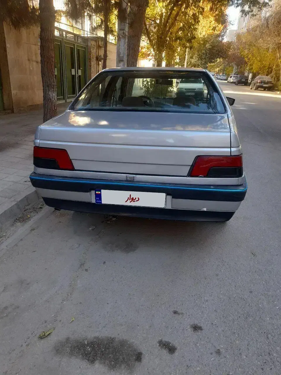 پژو نقره ای مدل 93 تمام رنگ|خودرو سواری و وانت|بجنورد, |دیوار