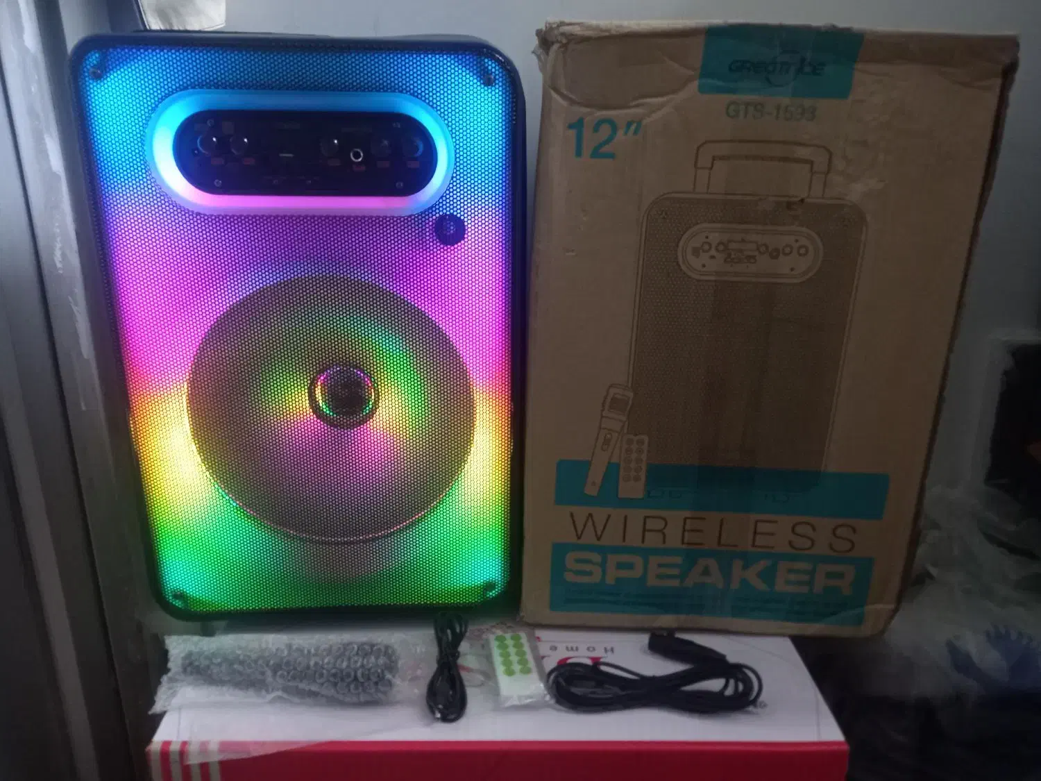 اسپیکر همراه شارژی 12 اینچ|پخش‌کننده همراه|تهران, زیبادشت|دیوار