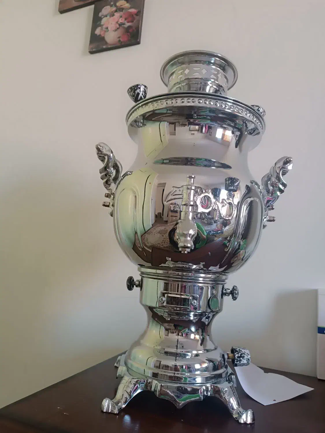 سماور گازی طرح زغالی تابان|سماور، چایساز، قهوهساز|رباطکریم, شهرک والفجر|دیوار