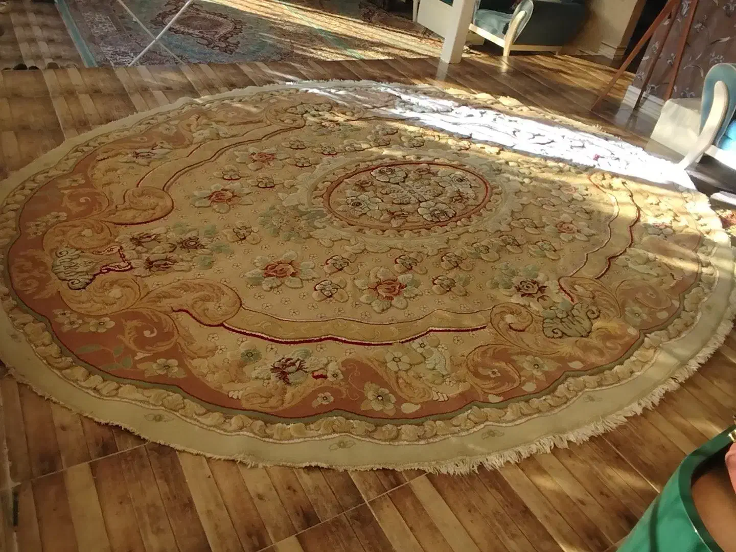 فرش بیضی 9متری|فرش|خرمآباد, |دیوار