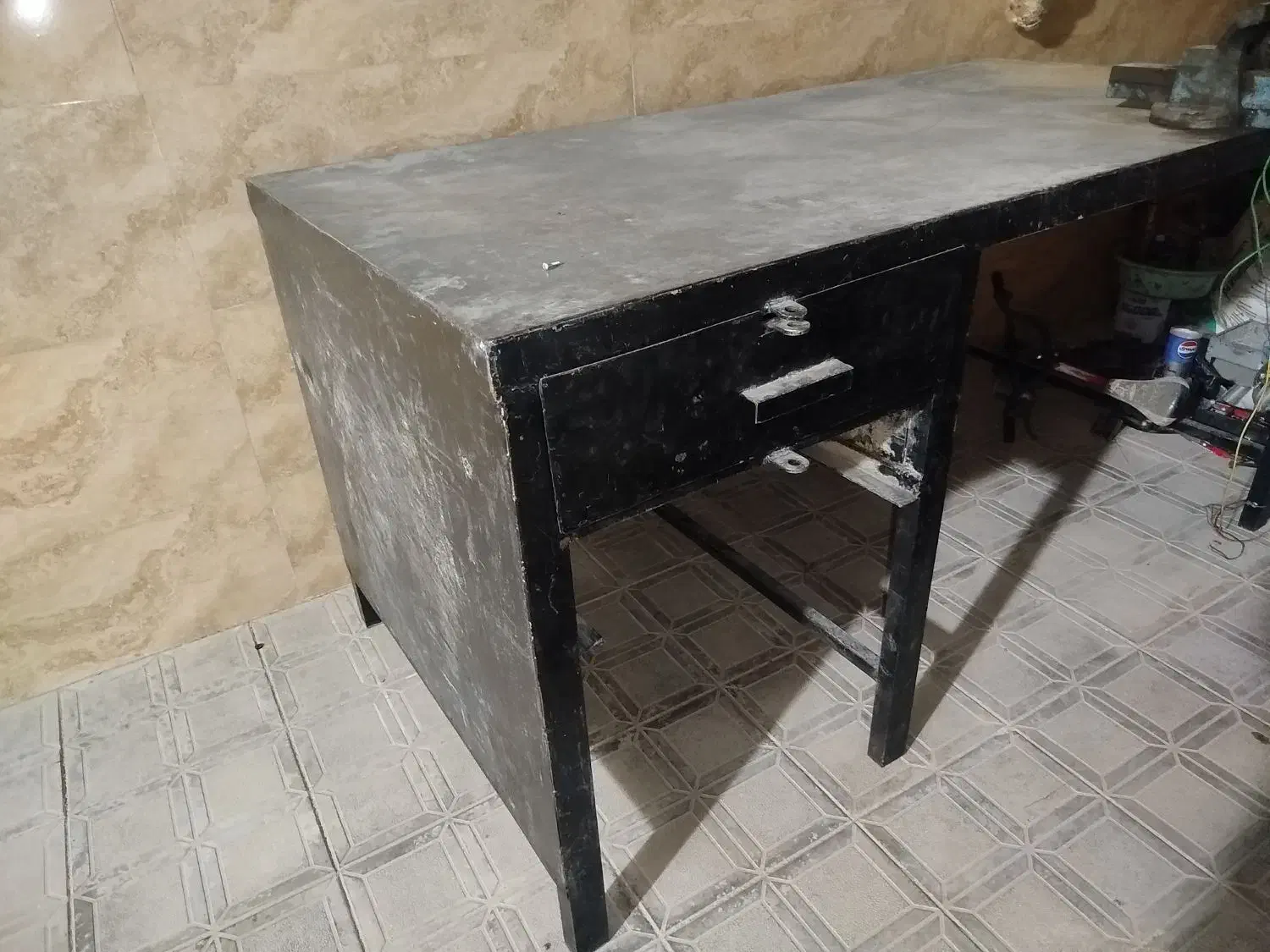 میزکاراهنی فلزی میکانیکی تعمیرگاهی|ابزارآلات|شیراز, کرونی(خاتونک)|دیوار