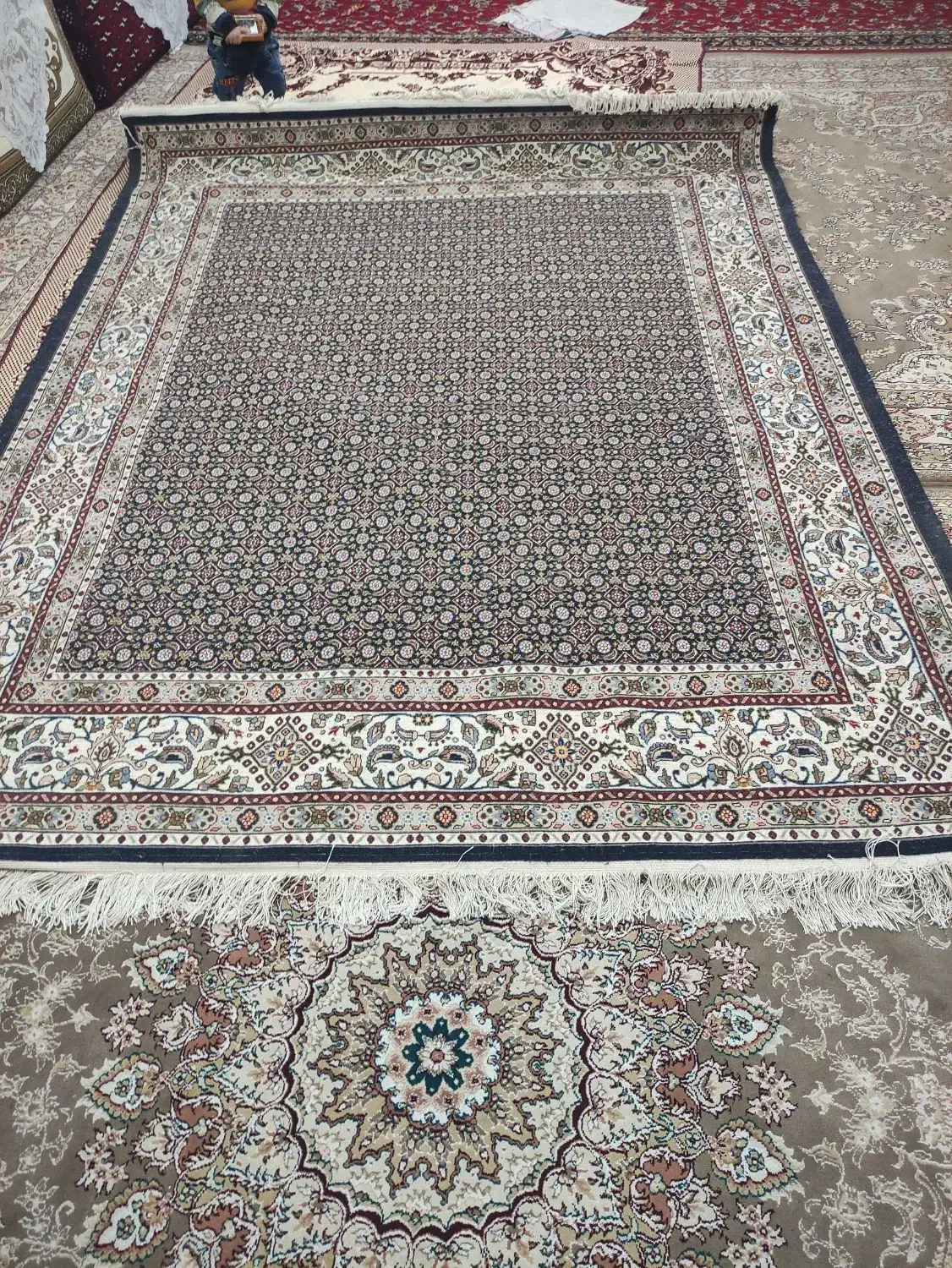 فرش دستباف خیلی خوشکل|فرش|بیرجند, |دیوار