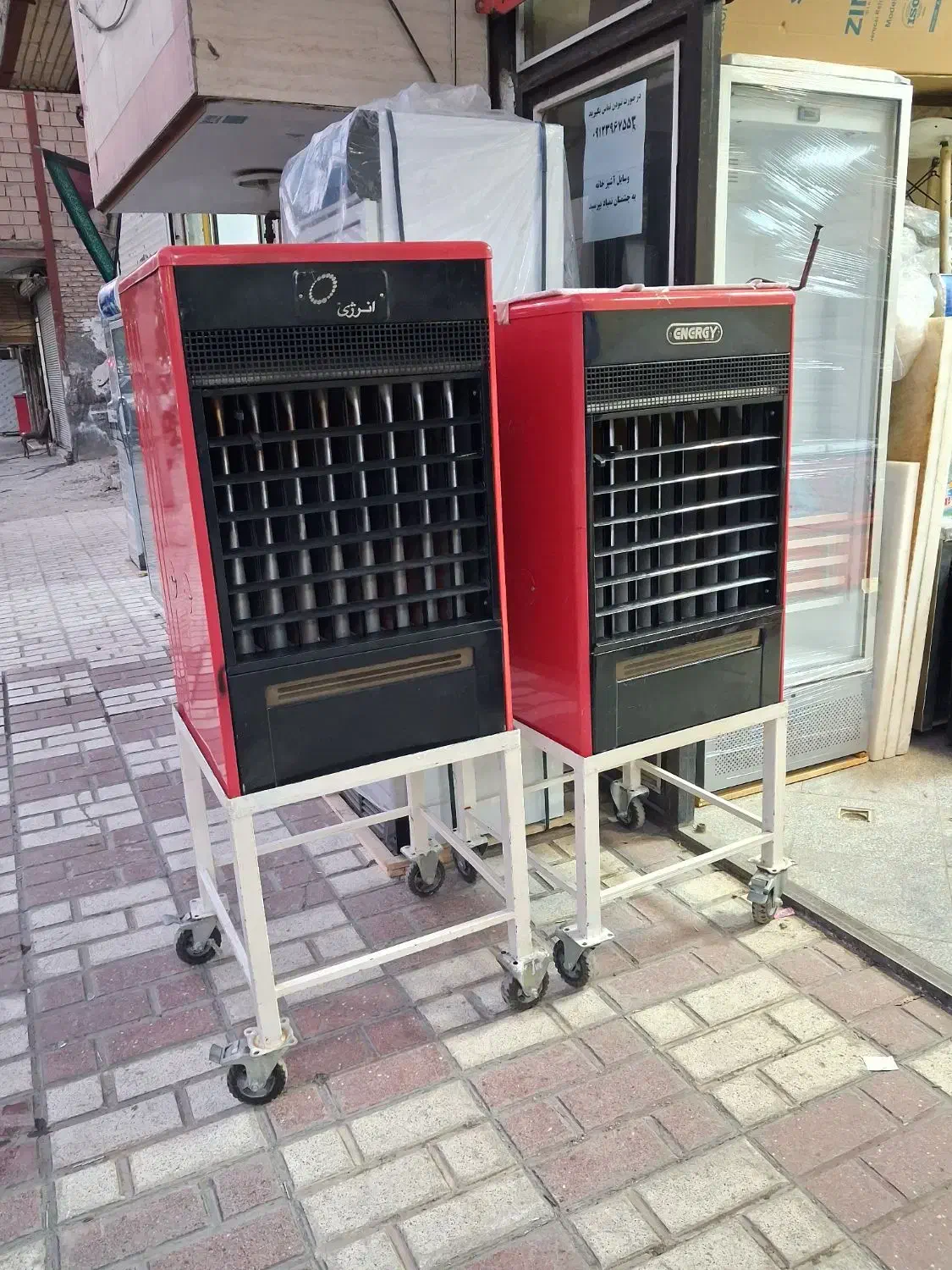 فروشنده بخار ی انرژی ۶۴۰ ایتالیای با چهارپایه درحد|بخاری، هیتر، شومینه|شاهدشهر, |دیوار