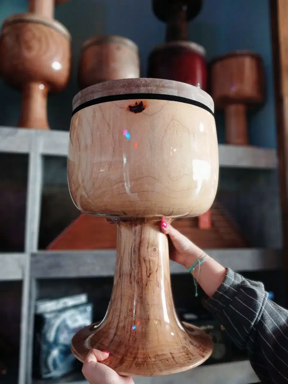 تنبک چهار ستاره ویژه|سازهای سنتی|قزوین, |دیوار