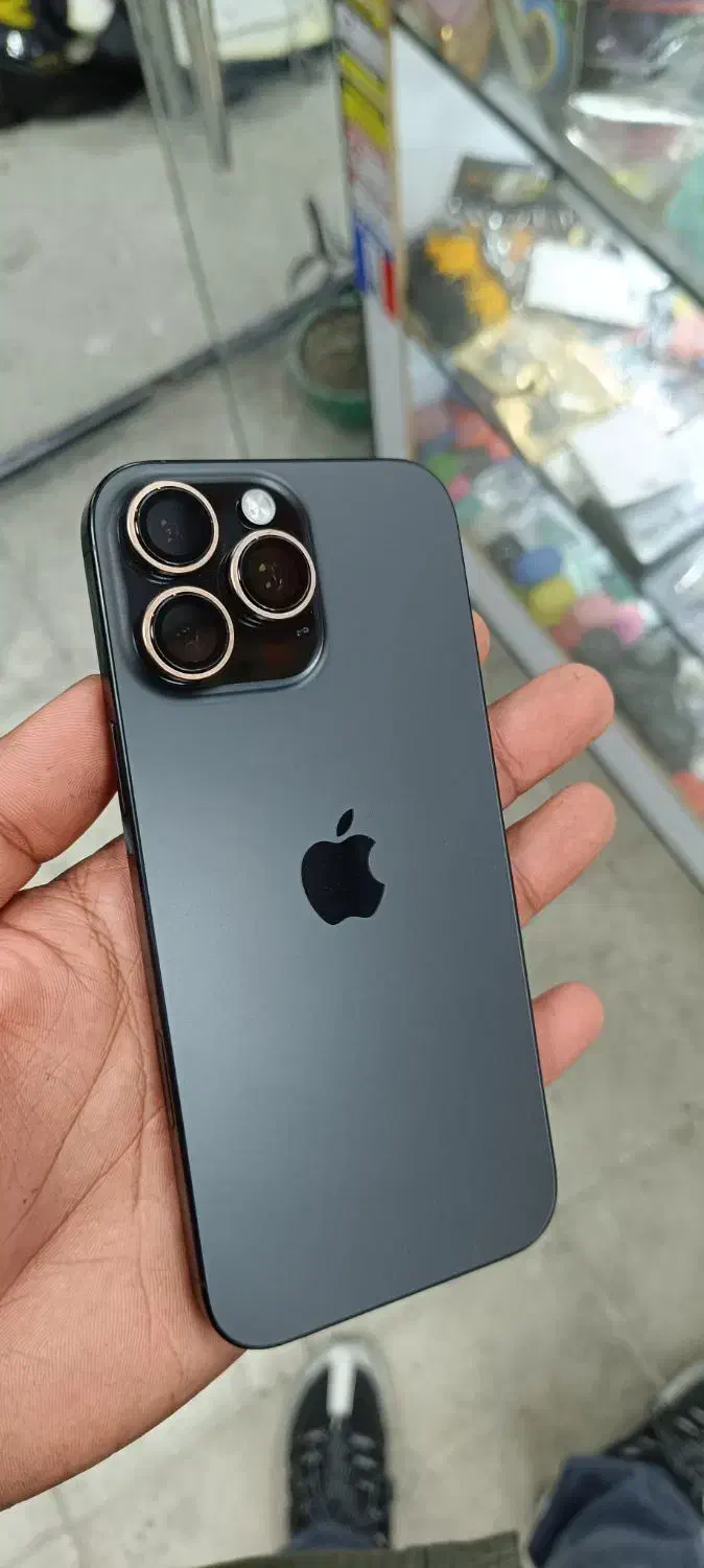 ایفون 16پرومکسzaa 256 تیتانیوم 8گیگابایت باطری100|موبایل|نورآباد ممسنی, |دیوار