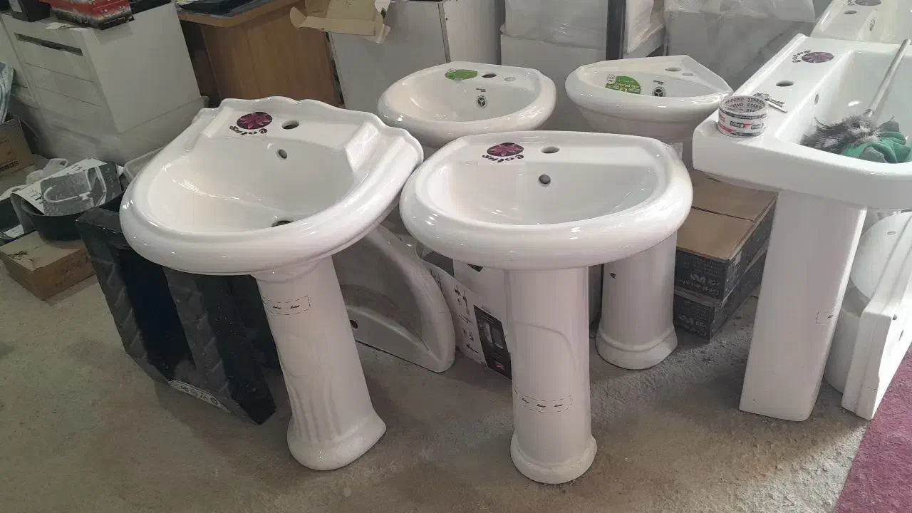 روشویی پایه دار سایز 40 ..50 ..55|لوازم سرویس بهداشتی|اصفهان, مهدی آباد|دیوار