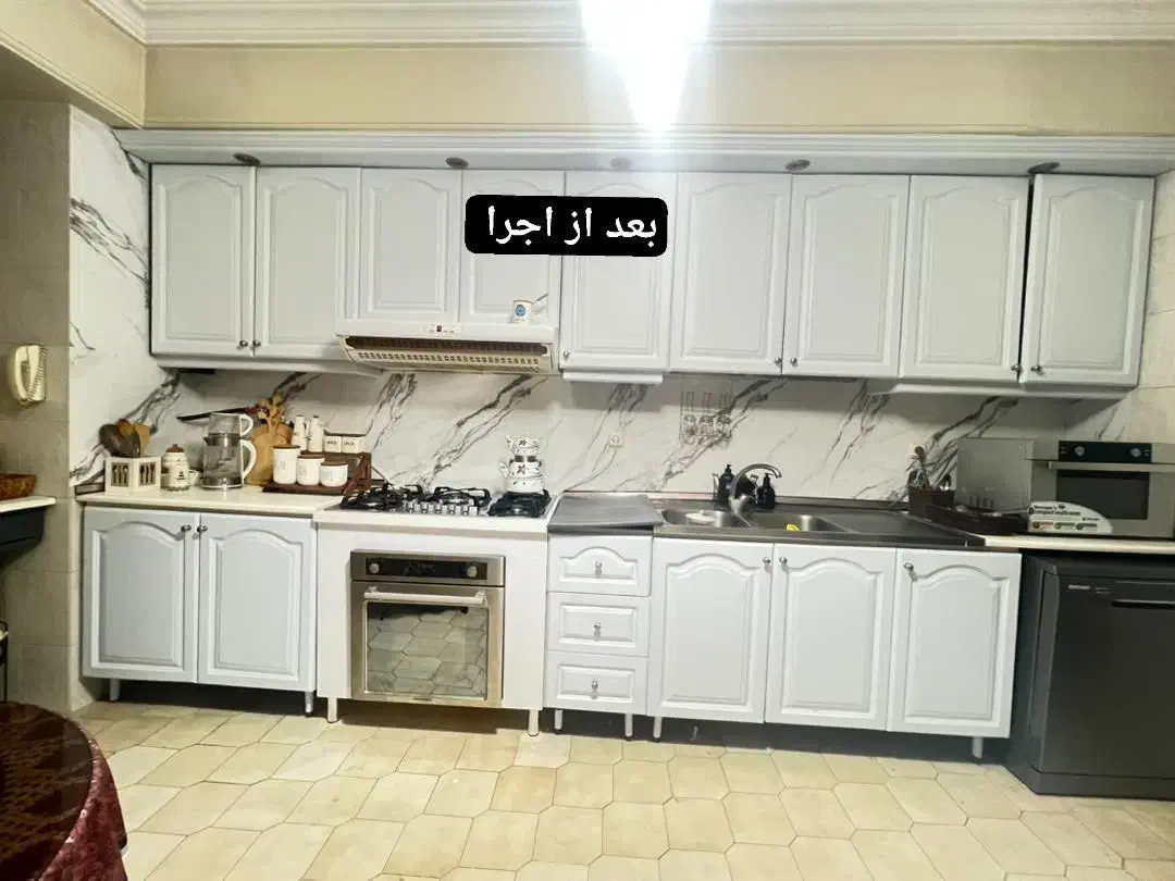 اجرای نصب و فروش برچسب کابینت وماربل شیت|خدمات پیشه و مهارت|مشهد, رسالت|دیوار