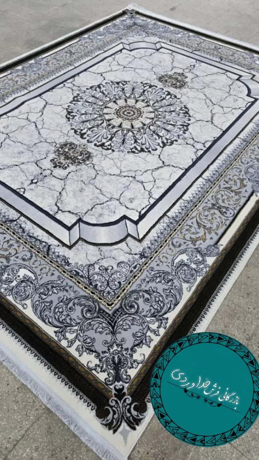 فرش//ملورین طوسی*|فرش|کرمان, |دیوار