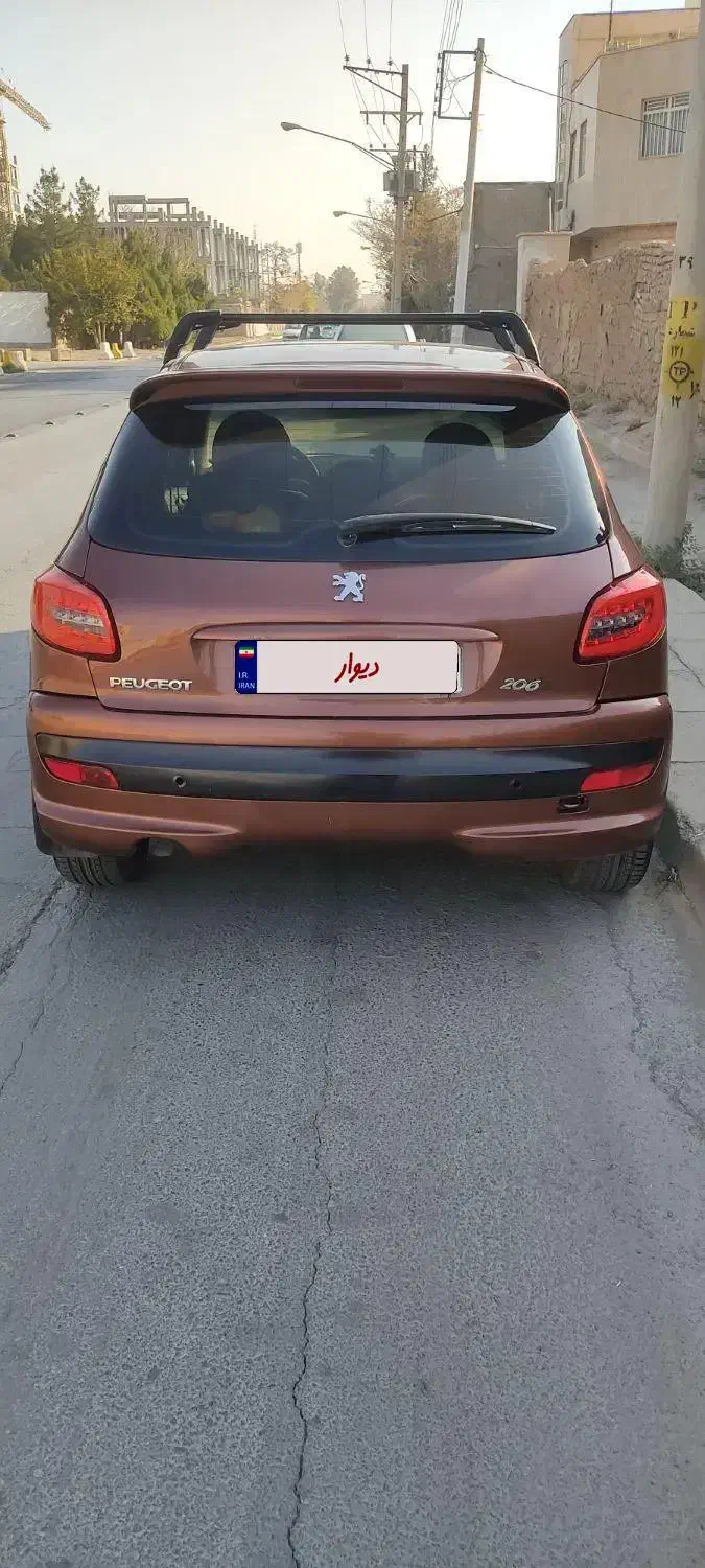 پژو ۲۰۶ تیپ ۶ اتومات|خودرو سواری و وانت|اصفهان, خانه اصفهان|دیوار