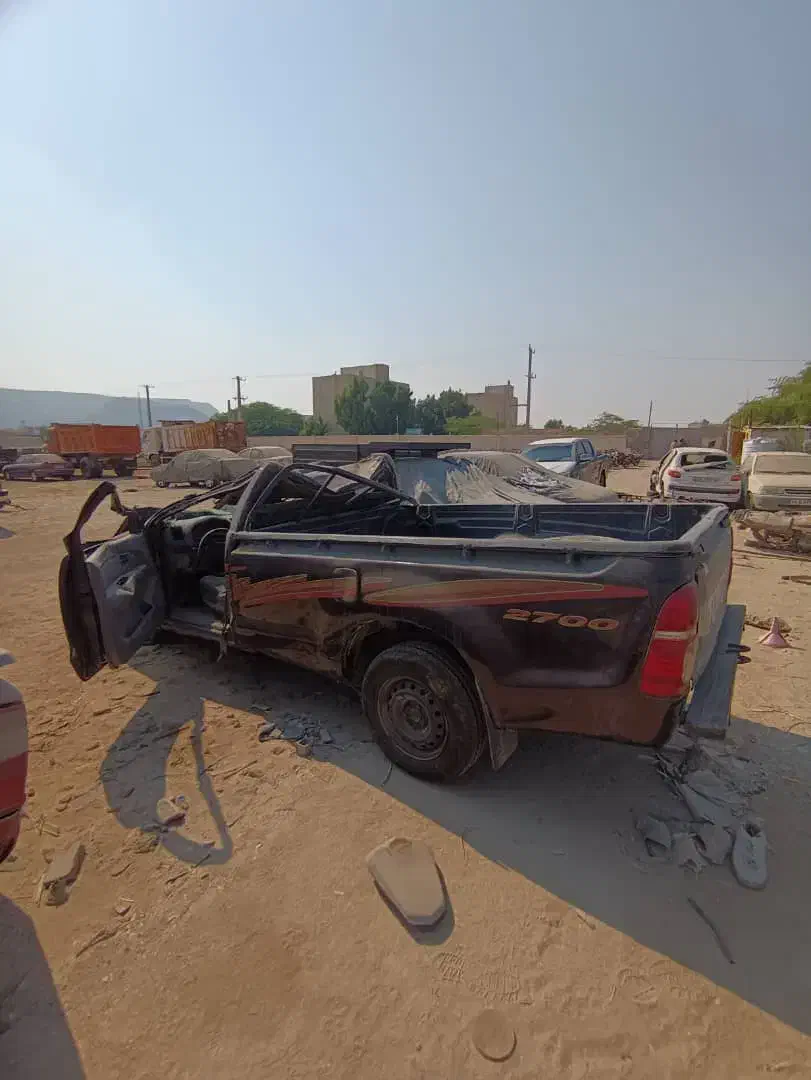 تویوتا تک کابین تصادفی|خودرو سواری و وانت|قشم, |دیوار