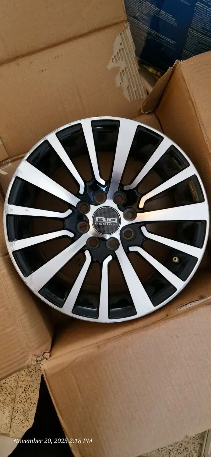 رینگ آلمینیومی سایز ۱۴ برند Rio|قطعات یدکی و لوازم جانبی|کرج, عظیمیه|دیوار