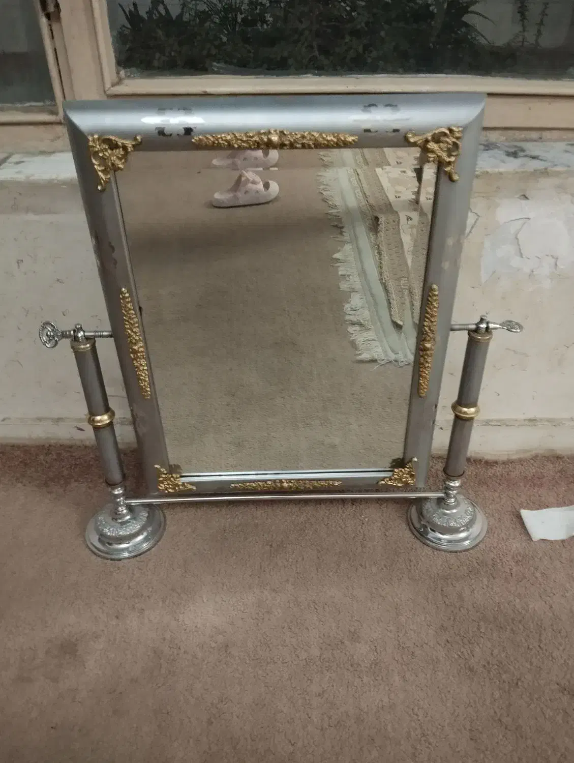 اینه و شمعدان|آینه|محمدیه-قزوین, |دیوار