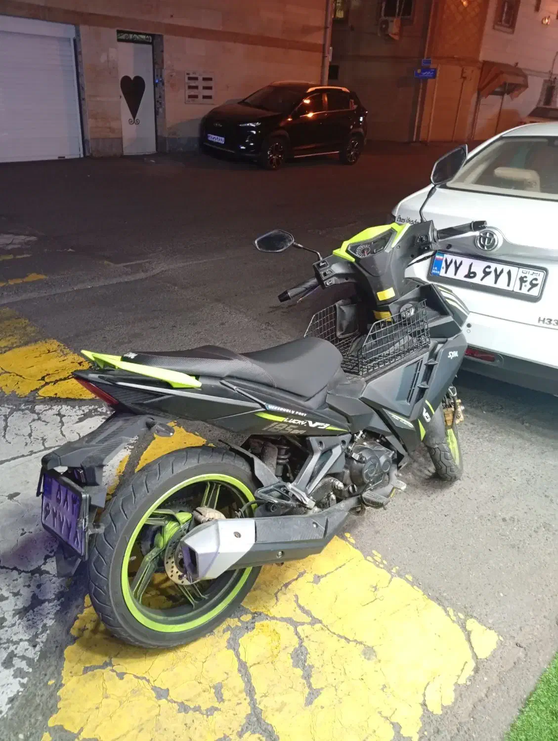 لاکی 185 . بنلی مگلی زونتس na ns rs 250 200 150|موتورسیکلت|رشت, فلسطین|دیوار