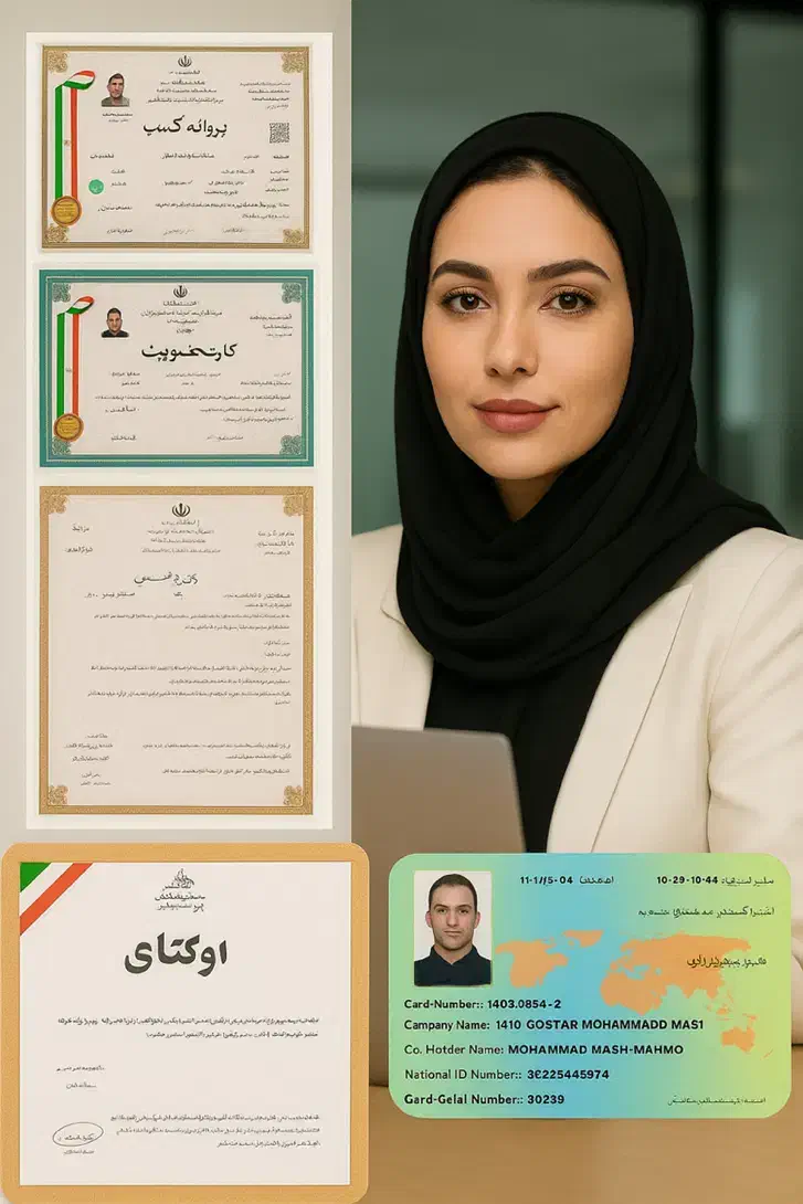 ثبت شرکت،تغییرات،کارت بازرگانی،برندوجوازکسب/تضمینی|خدمات مالی، حسابداری، بیمه|تهران, اباذر|دیوار