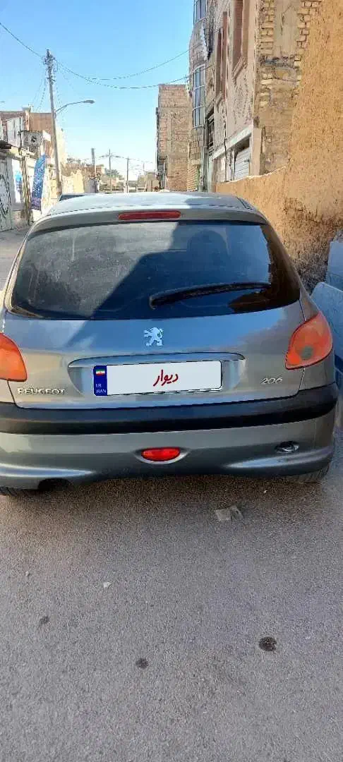 206 مدل 91|خودرو سواری و وانت|اصفهان, پوریای ولی|دیوار