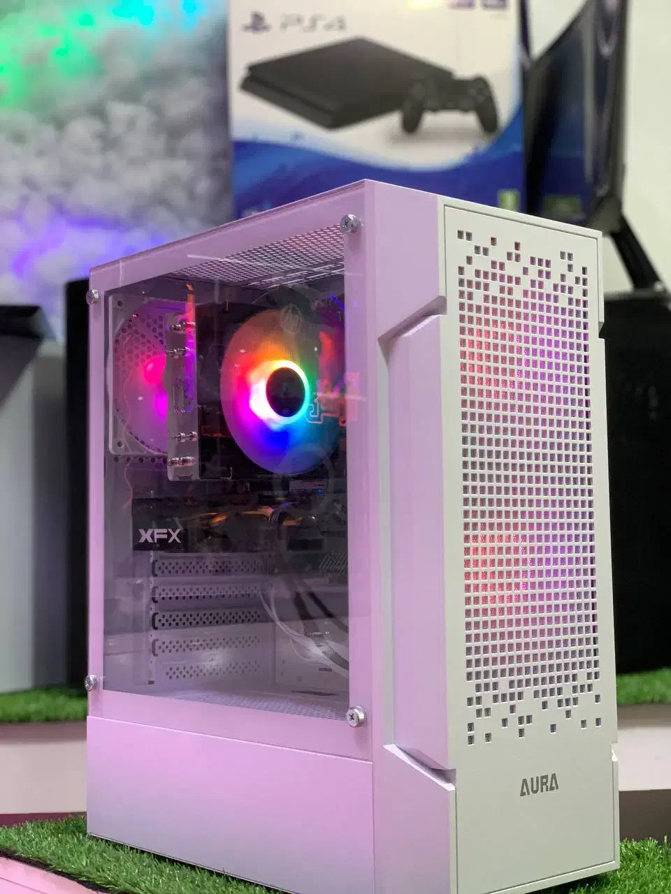 کیس گیمینگ سفید گرافیک8گیگ|رایانه رومیزی|خوی, |دیوار