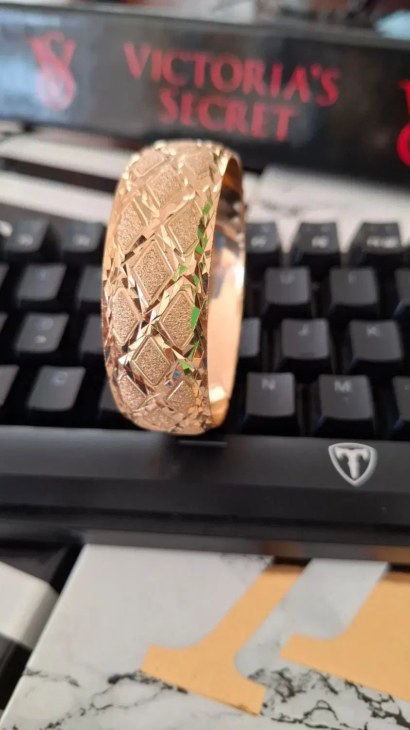 تکپوش طلا روس طرح لوزی مشابه طلا سایز ۲|بدلیجات|کهریزک, |دیوار