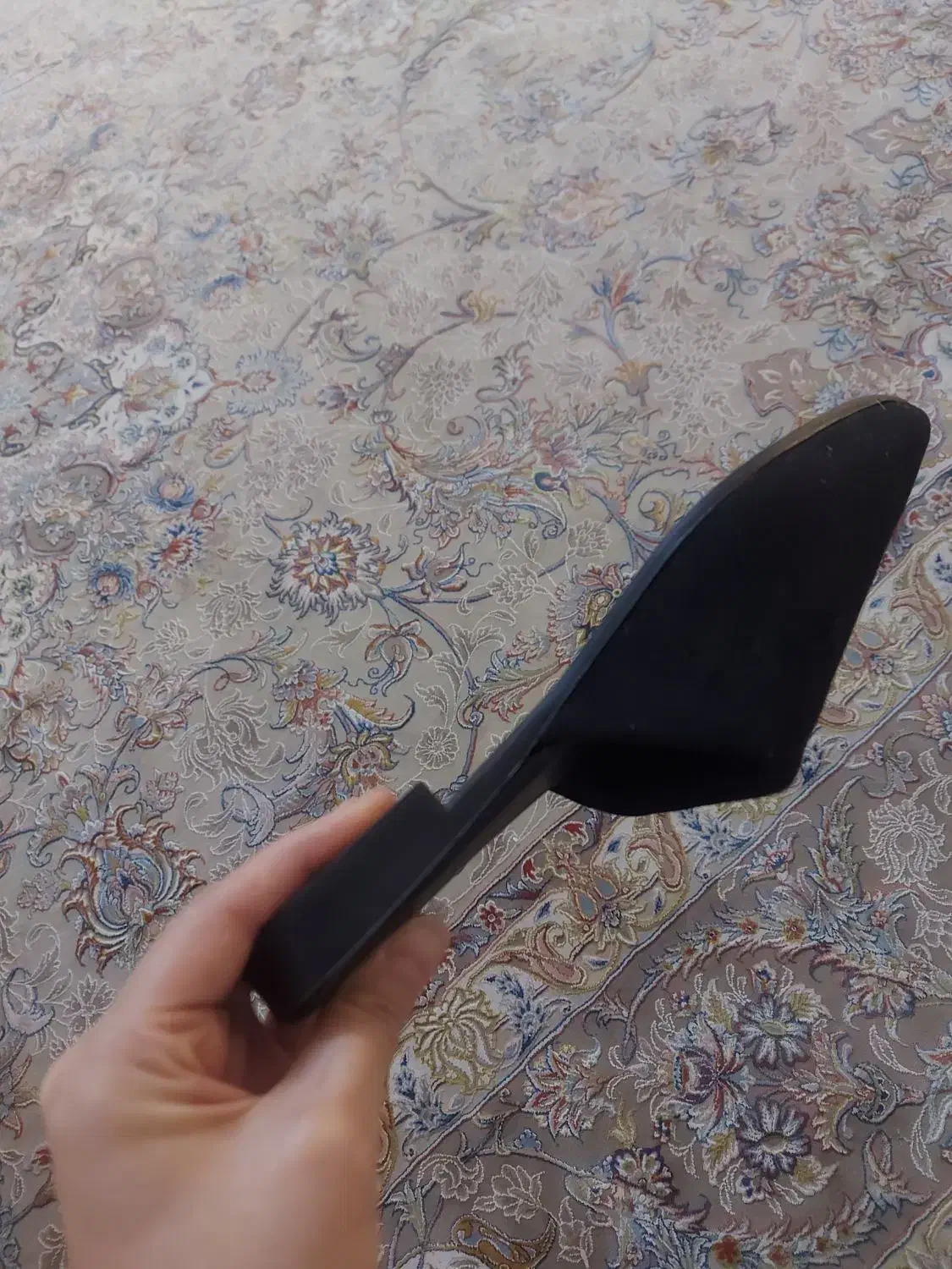 دمپایی مشکی روفرشی سایز ۳۷|کیف، کفش، کمربند|قم, شاه سید علی|دیوار