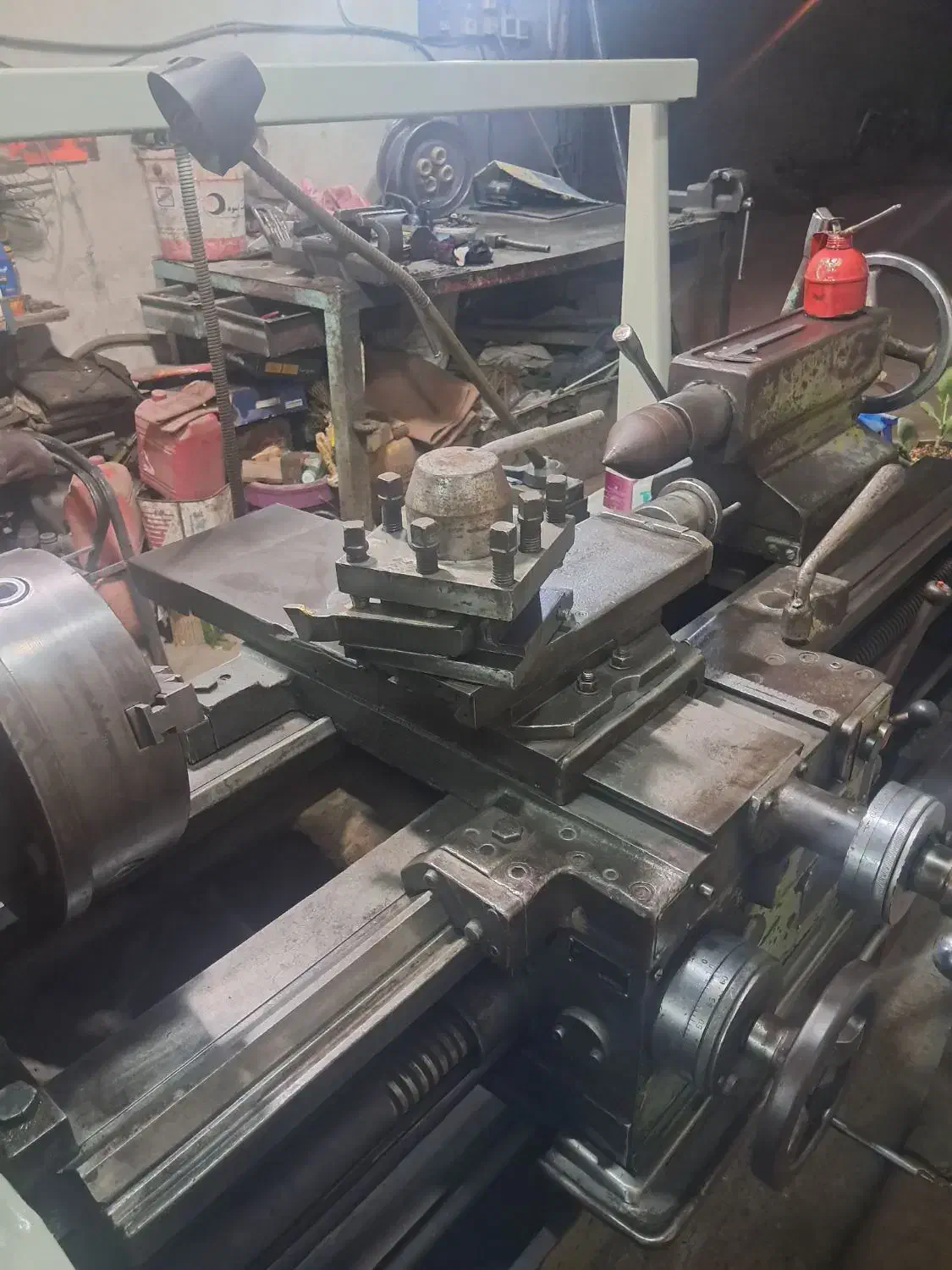 دستگاه تراش روسی ۱۶کا۲۰ یک متر|ماشین‌آلات صنعتی|قدس, شهر‌قدس|دیوار